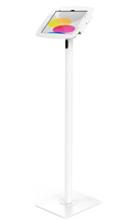 Compulocks iPad 10th-11th (A16) Gen, Space Enclosure Swift Floor Stand - White
