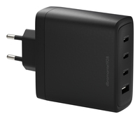 dbramante1928 re-charge IT - EU W. Charger - 3xUSB-C 140W + 1xUSB-A - BLK