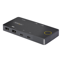 StarTech.com 2-Port USB-C KVM Switch, Single-4K 60Hz HDMI Monitor, Dual-100W Powe…