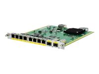 HPE - Expansion module - HMIM - Gigabit Ethernet x 8 + combo 1000Base-X x 2