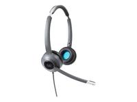 Cisco 522 Wired Dual - Headset - on-ear - wired - 3.5 mm jack