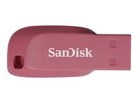 SanDisk Cruzer Blade - USB flash drive - 32 GB - USB 2.0 - electric pink