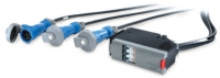 APC PDM1332IEC-3P power distribution unit (PDU) Black, Blue, Grey
