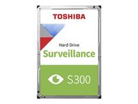 Toshiba S300 Surveillance - Hard drive - 2 TB - internal - 3.5 inch - SATA 6Gb/s - 54…