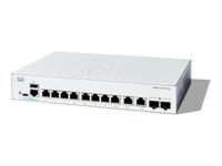 Cisco Catalyst 1300-8T-E-2G - Switch - L3 - Managed - 8 x 10/100/1000Base-T + 2 x…