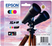 Epson 502 XL ink cartridge 4 pc(s) Original High (XL) Yield Black, Blue, Magenta,…