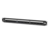 Eaton Tripp Lite Series Cat6 24-Port Patch Panel - PoE+ Compliant, 110/Krone, 568…