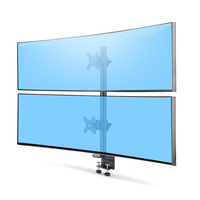 StarTech.com Desk Mount For 2x Vertically Stacked Monitors, Dual 49 inch, Total 70lb …