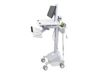 Ergotron StyleView EMR Cart with LCD Pivot, LiFe Powered - Cart for LCD display /…