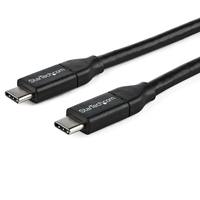 StarTech.com USB-C to USB-C Cable w/ 5A PD - M/M - 1 m (3 ft.) - USB 2.0 - USB-IF…