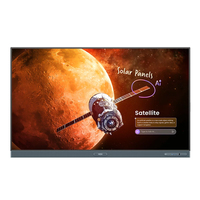 BenQ RP8605 interactive whiteboard 2.18 m (86 inch) 3840 x 2160 pixels Touchscreen Bl…