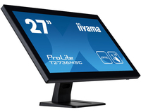 iiyama ProLite 27” Optical Bonded PCAP 10pt touchscreen monitor with IPS panel te…