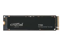 Crucial T700 - SSD - encrypted - 4 TB - internal - PCI Express 5.0 (NVMe) - TCG O…