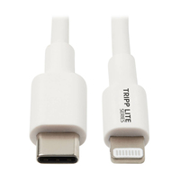 Eaton Tripp Lite Series USB-C to Lightning Sync/Charge Cable (M/M), MFi Certified…