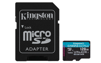 Kingston Technology 128GB microSDXC Canvas Go Plus Gen4 200MB/s A2 U3 V30 Card + …