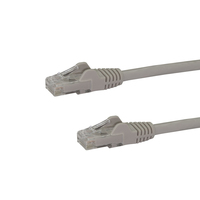 StarTech.com 75ft CAT6 Ethernet Cable - Gray CAT 6 Gigabit Ethernet Wire -650MHz …
