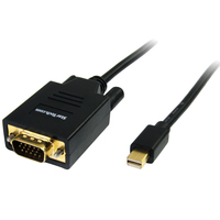 StarTech.com 6ft (2m) Mini DisplayPort to VGA Cable - Active Mini DP to VGA Adapt…