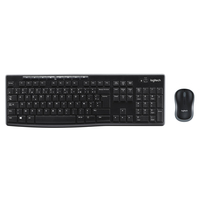 Logitech MK270 Wireless Combo - Keyboard and mouse set - wireless - 2.4 GHz - Bel…