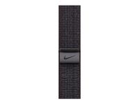 Apple Nike - Loop for smart watch - 45 mm - 145-220 mm - black/blue