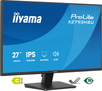 iiyama ProLite X2793HSU-B1 computer monitor 68.6 cm (27 inch) 1920 x 1080 pixels Full…
