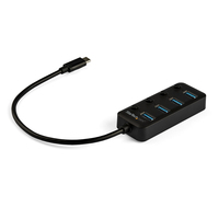 StarTech.com 4 Port USB C Hub - USB-C to 4x USB 3.0 Type-A Ports with Individual …
