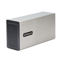 StarTech.com Thunderbolt 3 PCIe Expansion Chassis, External Enclosure W/Dual PCI …