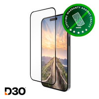 dbramante1928 eco-shield D3O - iPhone 16 Pro - Black Edge