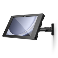 Compulocks Galaxy Tab A9+ 11 inch, Swell Enclosure Swing Wall Mount - Black