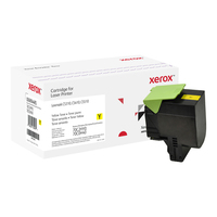 Everyday™ Yellow Toner by Xerox compatible with Lexmark 70C2HY0/70C0H40, High cap…
