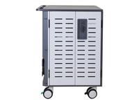 Ergotron Zip40 - Cart (charge only) - for 40 notebooks / tablets / 1U switch - UK…