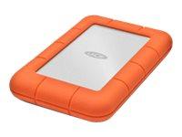 LaCie Rugged Mini - Hard drive - 1 TB - external (portable) - USB 3.0 - 5400 rpm