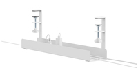 Neomounts ADS07-121WH Cable tray - clamp-on design - universal
