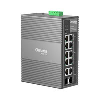 TP-Link Omada 10-Port Gigabit Industrial Easy Managed Switch with 6-Port PoE+ and…