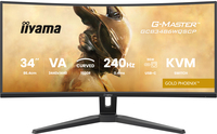 iiyama G-MASTER Get ahead with the curved GCB3486WQSCP-B1 Gold Phoenix featuring …