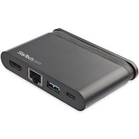 StarTech.com USB C Multiport Adapter - Portable USB-C Dock with 4K HDMI - 100W PD…