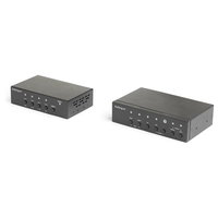 StarTech.com Multi-Input HDBaseT Extender Kit with Built-In Switch and Video Scal…