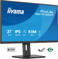 iiyama ProLite XB2797QSNP-B1 computer monitor 68.6 cm (27 inch) 2560 x 1440 pixels Qu…