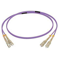 C2G 20m SC/SC OM4 LSZH Fibre Patch - Purple - Patch cable - SC multi-mode (M) to …