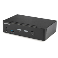 StarTech.com 2 Port DisplayPort KVM Switch - 4K 60Hz - Single Display - Dual Port…