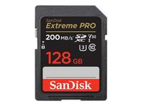 SanDisk Extreme Pro - Flash memory card - 128 GB - Video Class V30 / UHS-I U3 / C…