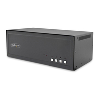 StarTech.com Secure 4-Port Quad-Monitor KVM Switch, HDMI / DisplayPort / DVI, NIA…