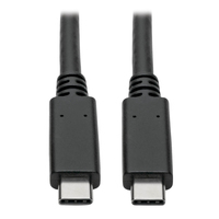 Eaton Tripp Lite Series USB-C Cable (M/M) - USB 3.2, Gen 2 (10 Gbps), 5A (100W) R…