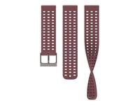 Suunto Athletic 2 - Strap for GPS watch - 22mm - Small/Medium size - dark ruby - …