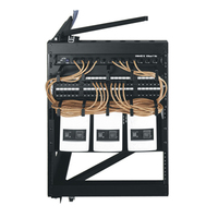 Middle Atlantic Products SFR-12-18 rack cabinet 12U Wall mounted rack Black