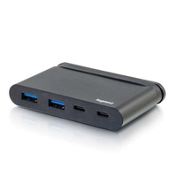 C2G USB C Hub - USB A x 2, USB C and Power Delivery - Hub - 2 x SuperSpeed USB 3.…