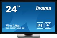 iiyama ProLite 23.8” 10pt Optical Bonded PCAP touchscreen monitor with IPS panel …