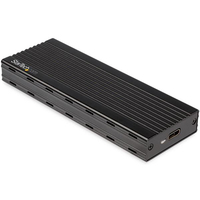 StarTech.com USB-C 10Gbps to M.2 NVMe SSD Enclosure - Portable External M.2 NGFF …