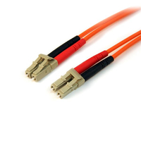 StarTech.com 10m Fiber Optic Cable - Multimode Duplex 50/125 - LSZH Fiber Jumper …