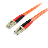 StarTech.com 2m Fiber Optic Cable - Multimode Duplex 62.5/125 LSZH Fiber Jumper C…
