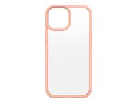 OtterBox React Apple iPhone 15 Peach Perfect - clear/peach
